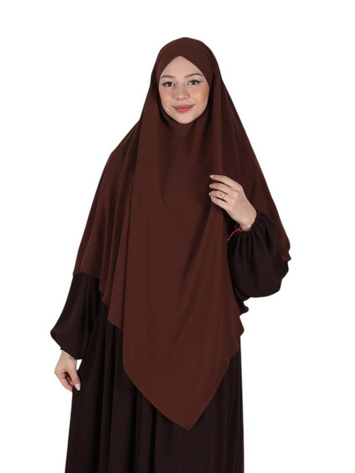 Aymasal Kopftuch Einlagiger Khimar Hiba Medina Seide Medine Seide islamische Mode von Aymasal