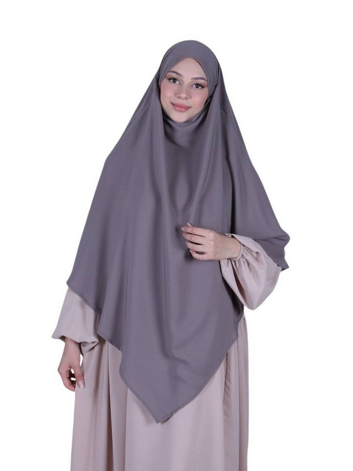 Aymasal Kopftuch Einlagiger Khimar Hiba Medina Seide Medine Seide islamische Mode von Aymasal