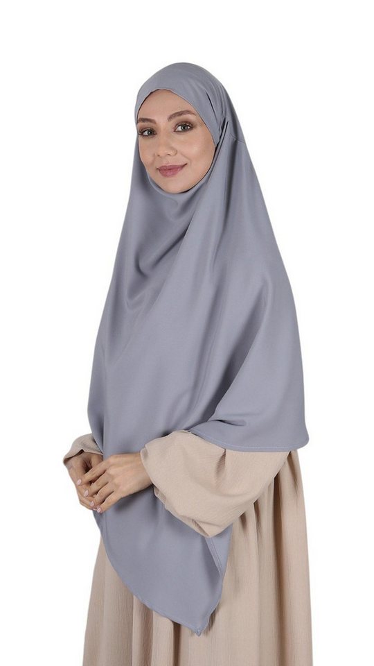Aymasal Kopftuch Einlagiger Khimar Hiba Medina Seide Medine Seide islamische Mode von Aymasal