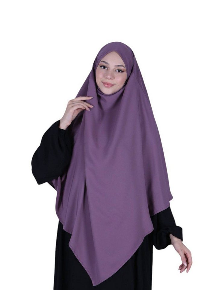 Aymasal Kopftuch Einlagiger Khimar Hiba Medina Seide Medine Seide islamische Mode von Aymasal