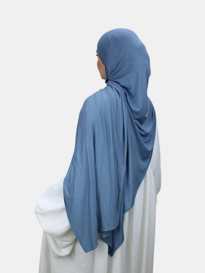 Aymasal Kopftuch XXL Jersey Luxury Hijab Kopftuch Scarf Schal Extra lang 190x80 Islam, Feinster Jersey Stoff, großzügige Maße ca. 190x80cm von Aymasal