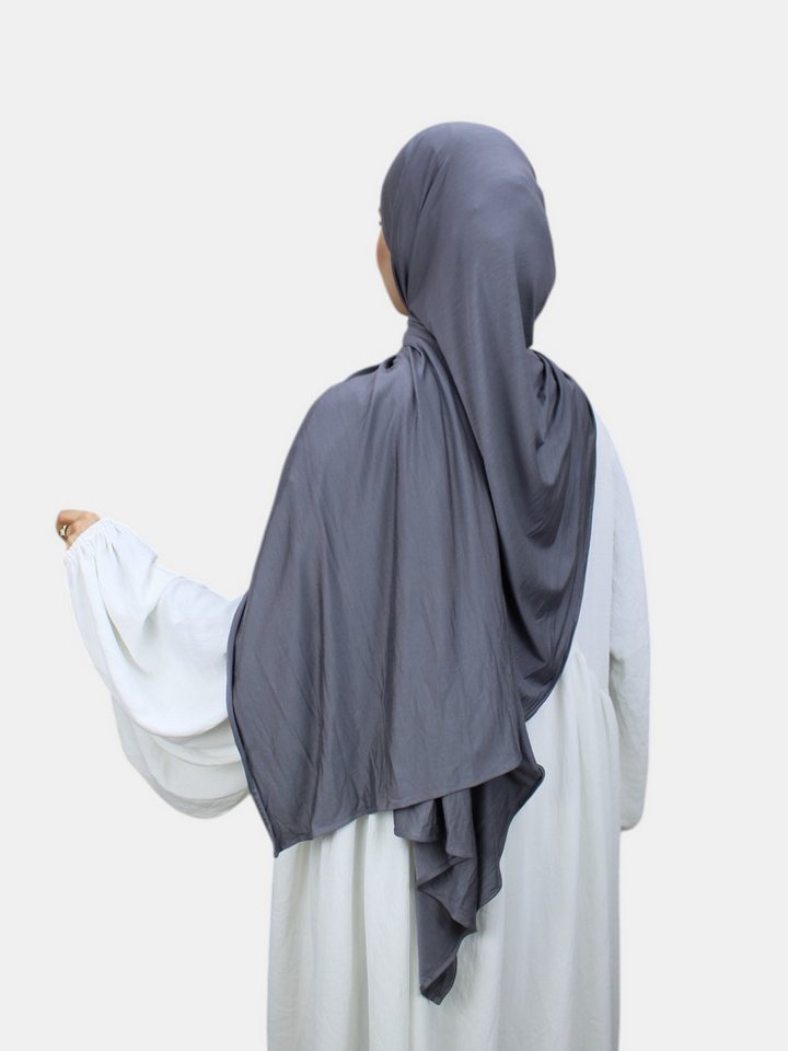 Aymasal Kopftuch XXL Jersey Luxury Hijab Kopftuch Scarf Schal Extra lang 190x80 Islam, Feinster Jersey Stoff, großzügige Maße ca. 190x80cm von Aymasal