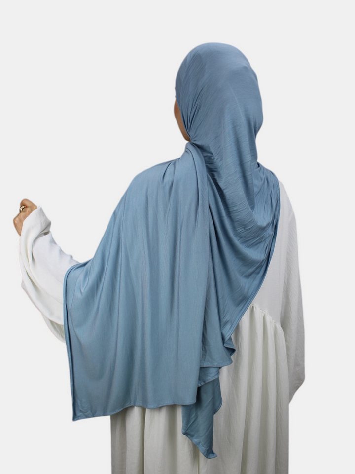 Aymasal Kopftuch XXL Jersey Luxury Hijab Kopftuch Scarf Schal Extra lang 190x80 Islam, Feinster Jersey Stoff, großzügige Maße ca. 190x80cm von Aymasal