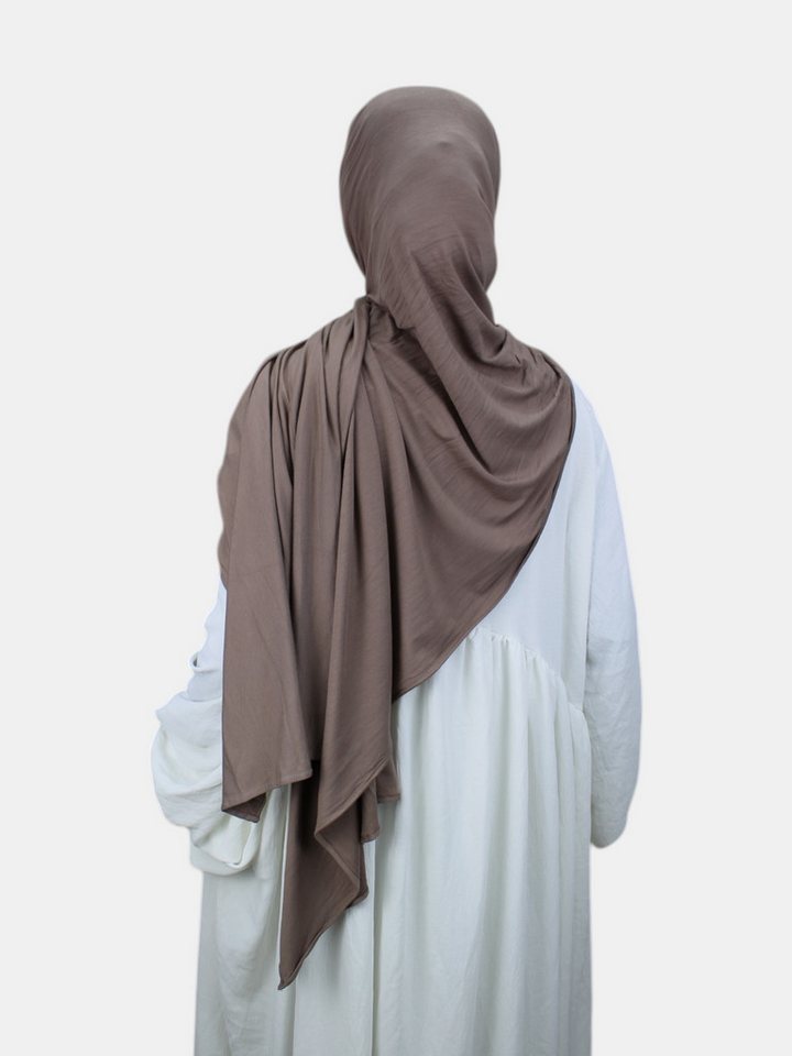 Aymasal Kopftuch XXL Jersey Luxury Hijab Kopftuch Scarf Schal Extra lang 190x80 Islam, Feinster Jersey Stoff, großzügige Maße ca. 190x80cm von Aymasal