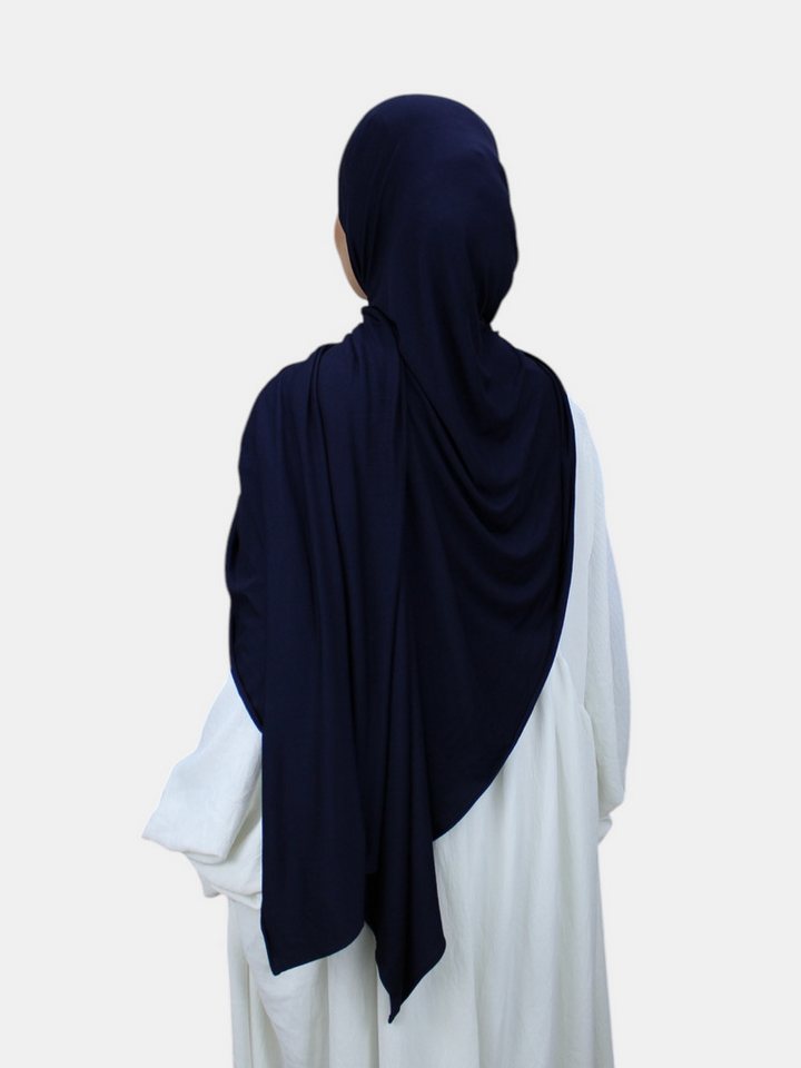 Aymasal Kopftuch XXL Jersey Luxury Hijab Kopftuch Scarf Schal Extra lang 190x80 Islam, Feinster Jersey Stoff, großzügige Maße ca. 190x80cm von Aymasal
