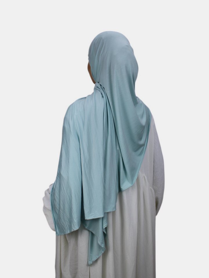 Aymasal Kopftuch XXL Jersey Luxury Hijab Kopftuch Scarf Schal Extra lang 190x80 Islam, Feinster Jersey Stoff, großzügige Maße ca. 190x80cm von Aymasal
