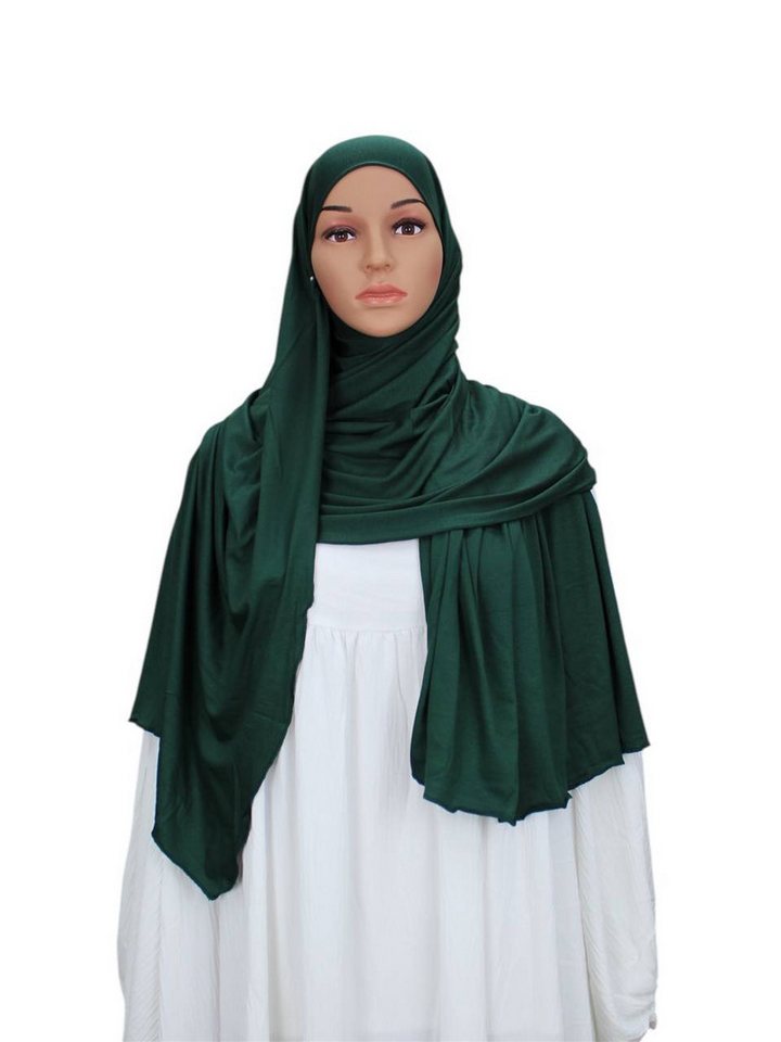 Aymasal Kopftuch XXL Jersey luxuriance Hijab mit integriertem Bone Scarf Kopftuch von Aymasal