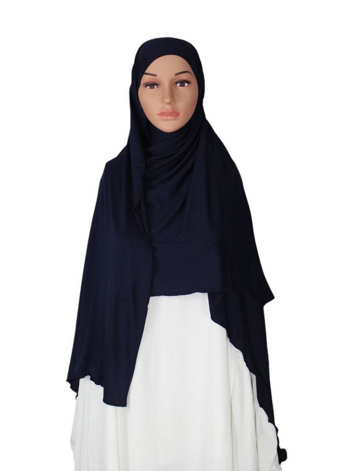 Aymasal Kopftuch XXL Jersey luxuriance Hijab mit integriertem Bone Scarf Kopftuch von Aymasal