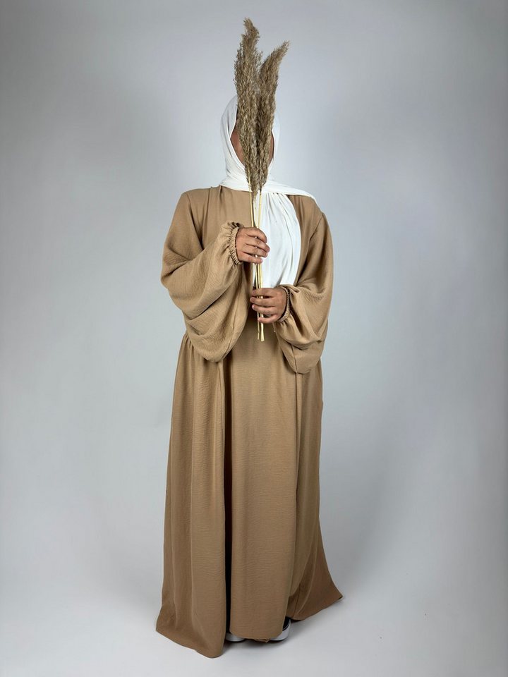 Aymasal Maxikleid Oversized Ballonärmel Abaya NOUR Jazz daily Abaya Kaftan Alltagsabaya von Aymasal