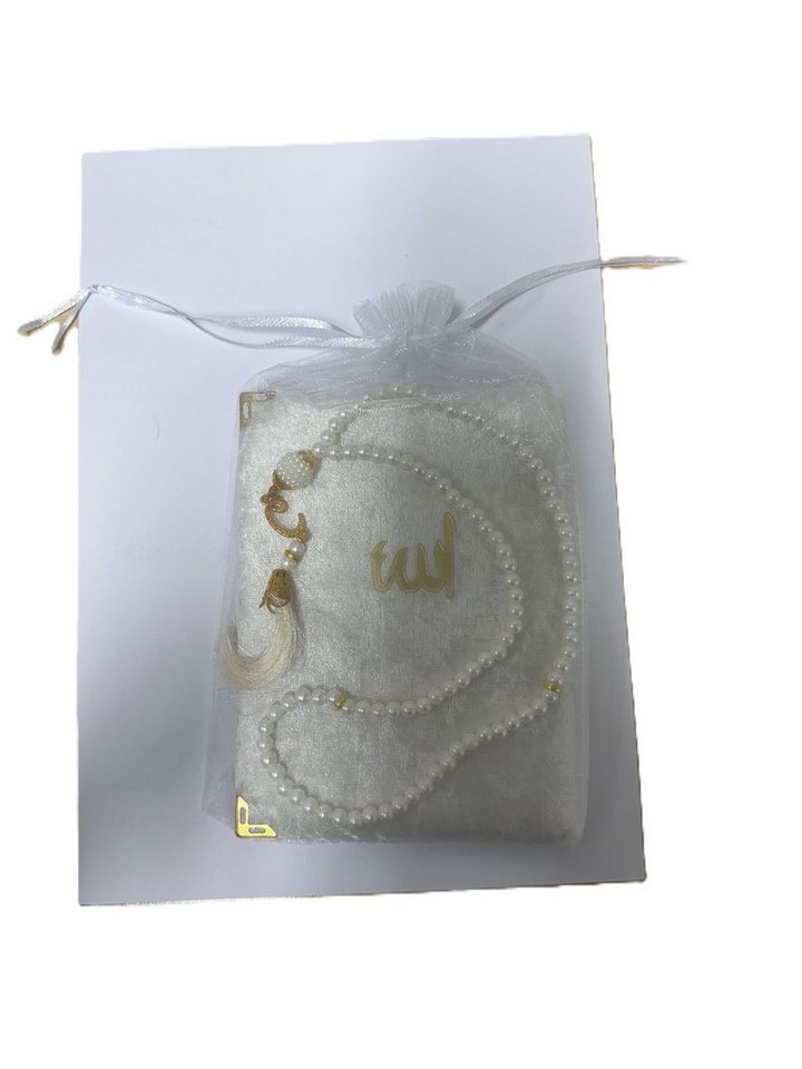 Aymasal Perlenketten-Set 2er Set Yasin Juz mit türkischer Übersetzung & Perlenkette Geschenkset von Aymasal