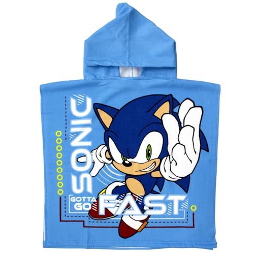 AYMAX S.P.R.L Poncho avec capuche - SNC - -Gotta Go Fast- Bleu AYMAX S.P.R.L Poncho avec capuche - SNC - -Gotta Go Fast- Bleu von Aymax