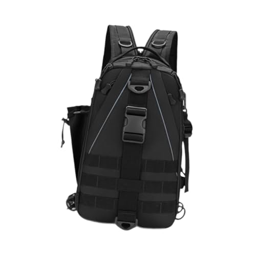 Aymzbd Fischereiausrüstung Taschenlager Organizer Stockhalter Wasserdicht Atmungsaktiv, Schwarz Aymzbd Fischereiausrüstung Taschenlager Organizer Stockhalter Wasserdicht Atmungsaktiv, Schwarz von Aymzbd