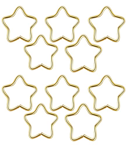 Ayoiow 10 Stück Nostril Piercing Ring, Nase Piercing Stecker Stern Form Nasenring Edelstahl Nasenpiercing Ring Herren von Ayoiow