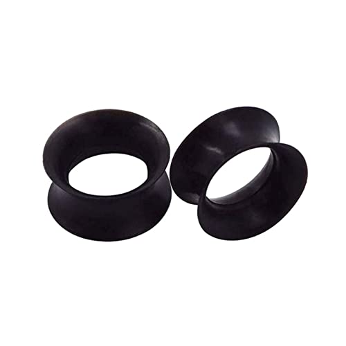 Ayoiow 2 STK Ohr Plug Flesh Tunnel, Ohr Tunnel Set Silikon Ohrringe Plugs Herren Reifen Ohr Plug 8mm Ayoiow 2 STK Ohr Plug Flesh Tunnel, Ohr Tunnel Set Silikon Ohrringe Plugs Herren Reifen Ohr Plug 8mm von Ayoiow
