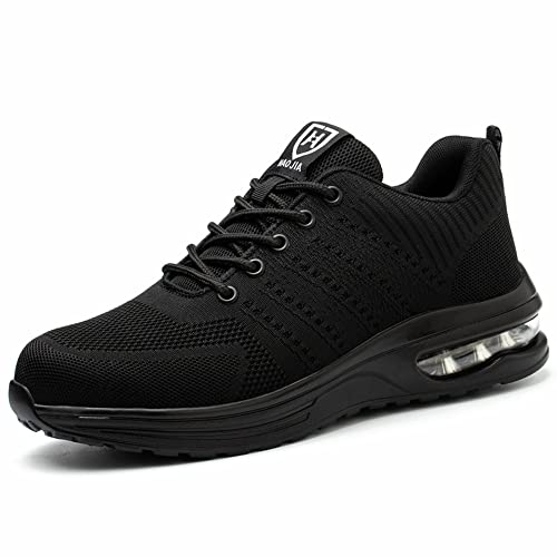 Ayqyc Arbeitsschuhe Herren Damen S3 Leicht Sportlich Sicherheitsschuhe Stahlkappe Turnschuhe Gr.35-48 von Ayqyc