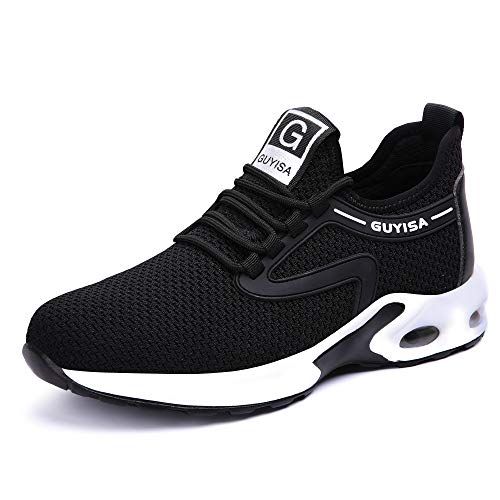 Ayqyc Arbeitsschuhe Herren S3 Leicht Sicherheitsschuhe Damen Atmungsaktive Stahlkappen Sneakers 36-48 von Ayqyc