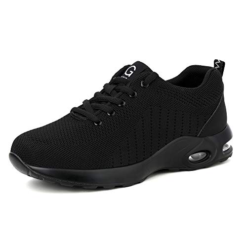 Ayqyc Arbeitsschuhe Herren S3 Leicht Sicherheitsschuhe Damen Atmungsaktive Stahlkappen Sneakers 36-48 von Ayqyc