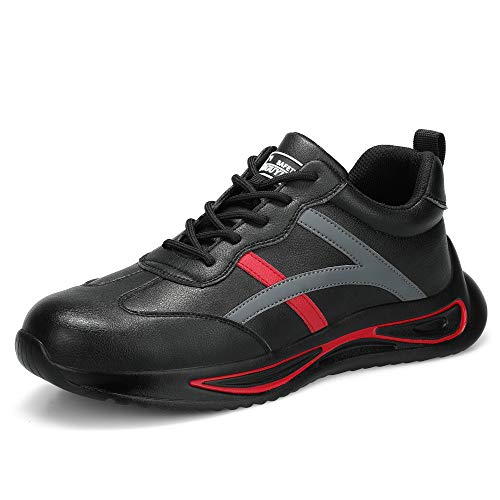 Ayqyc Sportlich Leicht Arbeitsschuhe Herren S3 Sicherheitsschuhe Damen Atmungsaktiv Stahlkappe Sneaker von Ayqyc