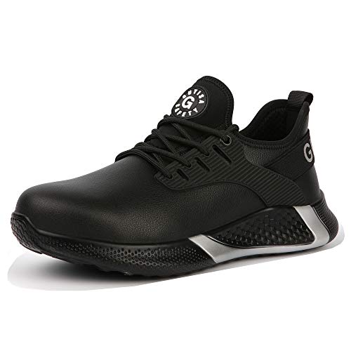 Ayqyc Wasserdicht Sicherheitsschuhe S3 Herren Damen Arbeitsschuhe Leicht Sportlich Schutzschuhe Stahlkappe Sneaker EU 43 von Ayqyc