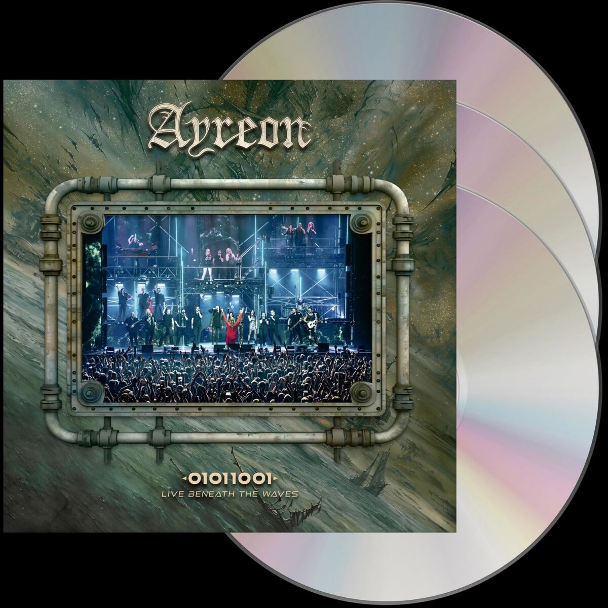 01011001 - Live beneath the waves von Ayreon - DVD & 2-CD (Digipak) von Ayreon