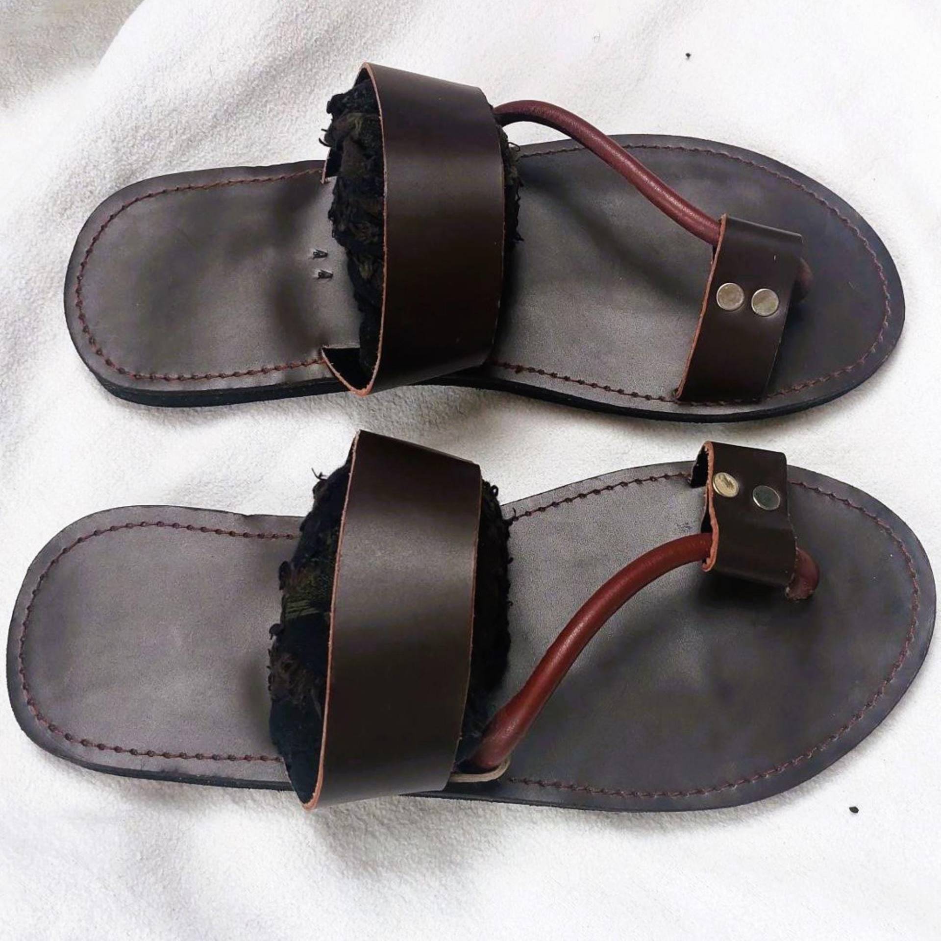 Artisan Leather Men's Sandals/Handmade Sandals/ Greek Sandals/Events Culture Sandals von AyuCrafts