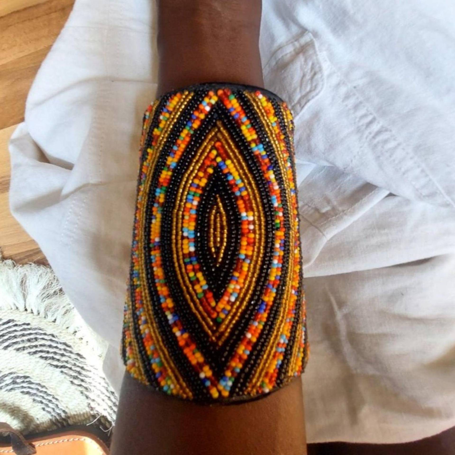 Culture Kenyan Man/Woman Masai Bracelet Handmade /Beaded Bracelets von AyuCrafts