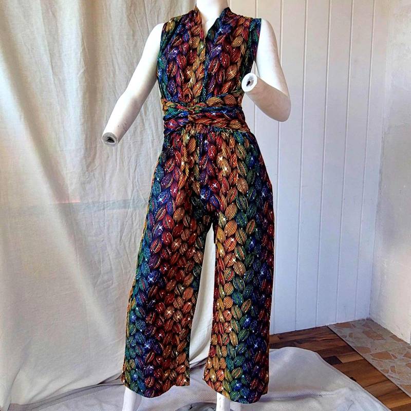 Multi Purpose Elegant Combi Sleeve Jumpsuit/ Backless Jumpsuit, Open Back Women's Sleeveless Women Pallazo von AyuCrafts
