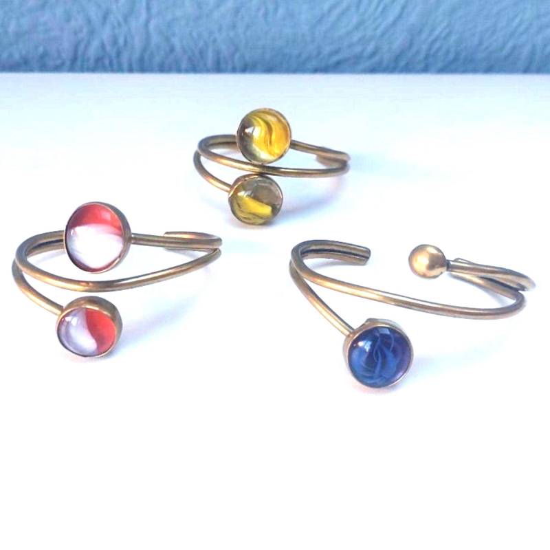 Small Hand Brass Brass Bracelets/Handmade Women Bracelets/ Gift For Her/ Fashion Bracelets von AyuCrafts