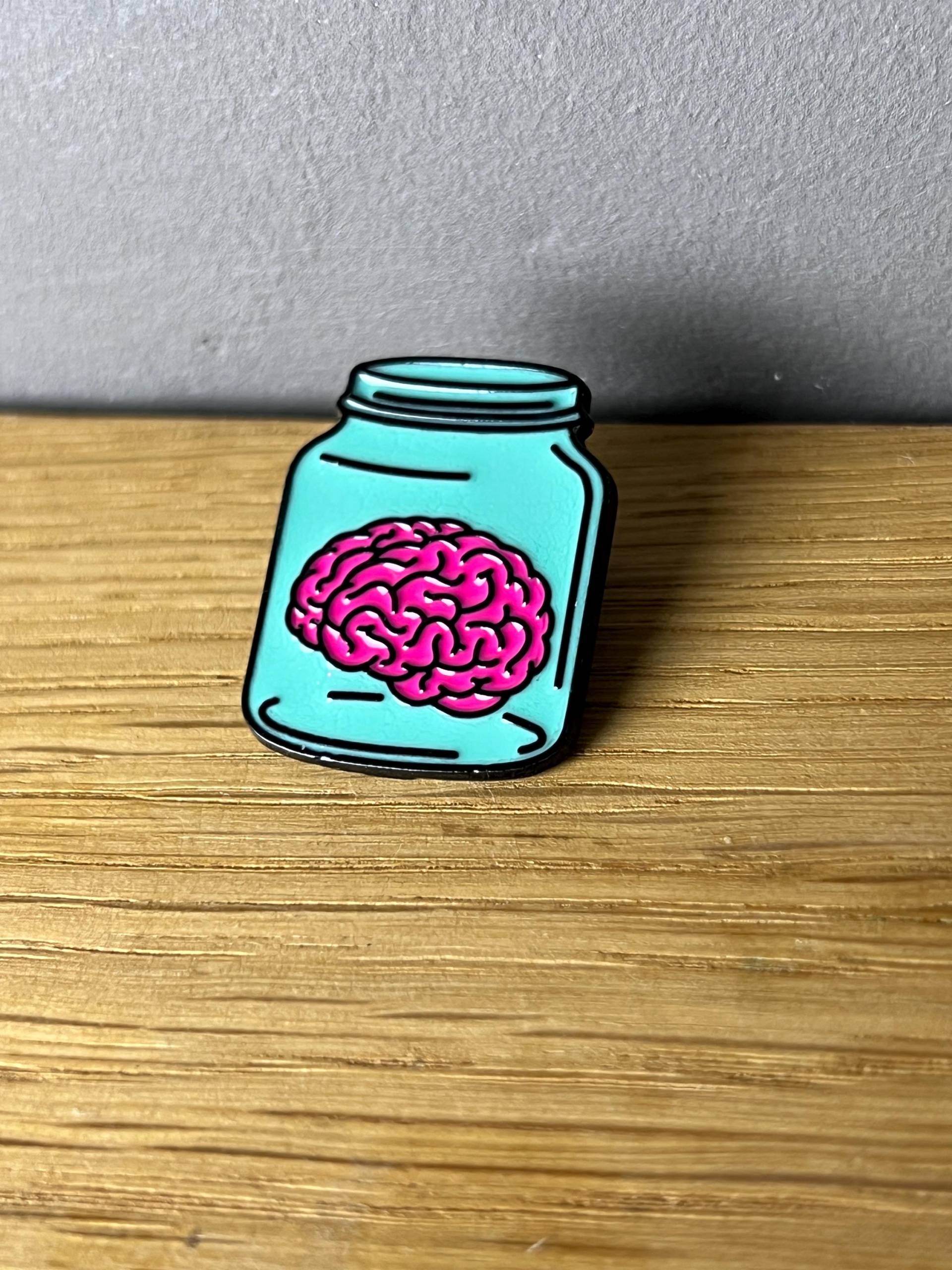 Overthinker Metall Emaille Pin, Button, Anstecker Brain, Mind, Gehirn, Adhd, Adhs, Autism Neurodivergent, Too Many Tabs, Funny, Serotonin Overthinker Metall Emaille Pin, Button, Anstecker Brain, Mind, Gehirn, Adhd, Adhs, Autism Neurodivergent, Too Many Tabs, Funny, Serotonin von AyurvetDesign