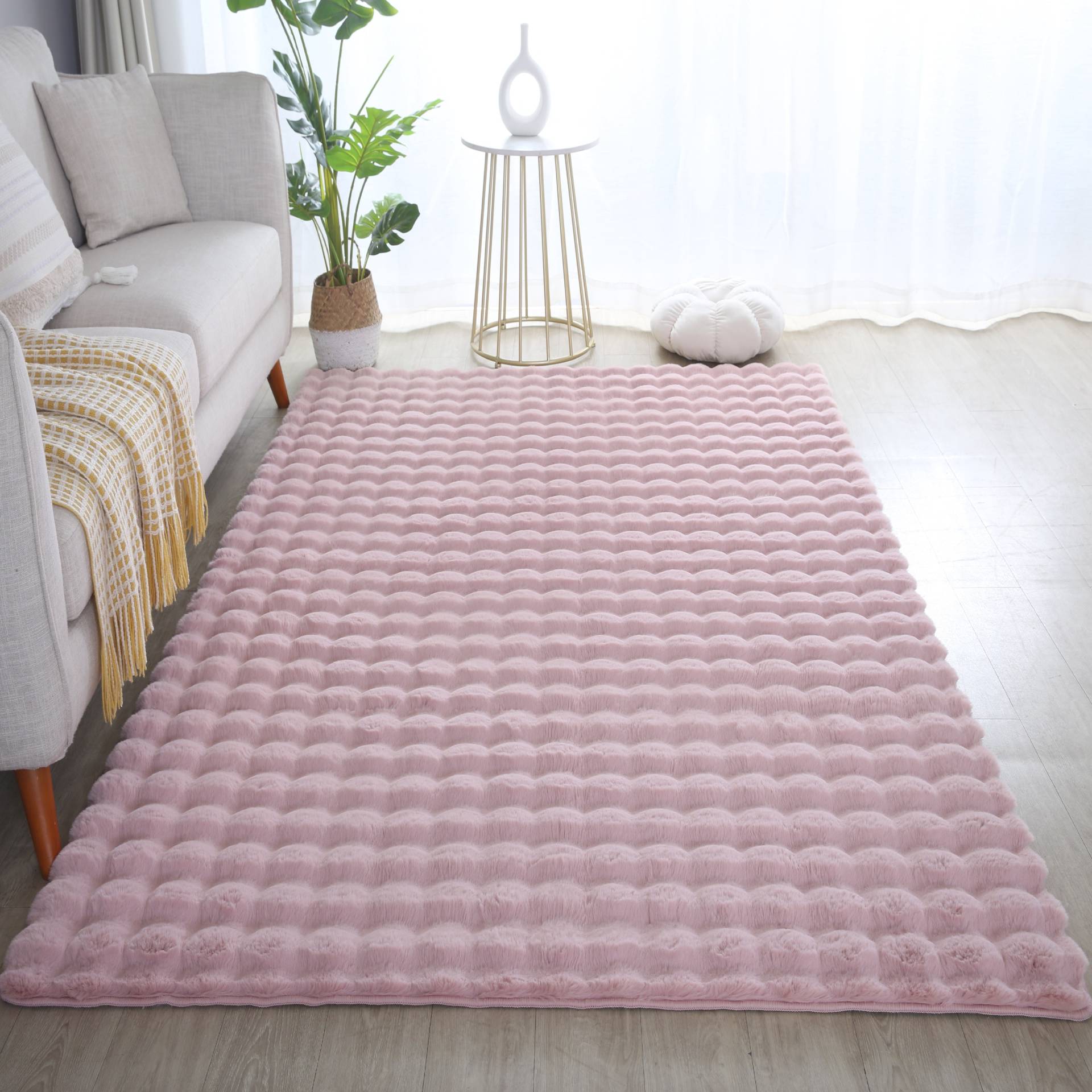 Ayyildiz Teppiche Hochflor-Teppich "AMBIANCE 5110" rechteckig 25 mm Höhe Läufer / Besonders weich / Dicker Flor / Pflegeleicht Ayyildiz Teppiche Hochflor-Teppich "AMBIANCE 5110" rechteckig 25 mm Höhe Läufer / Besonders weich / Dicker Flor / Pflegeleicht von Ayyildiz Teppiche