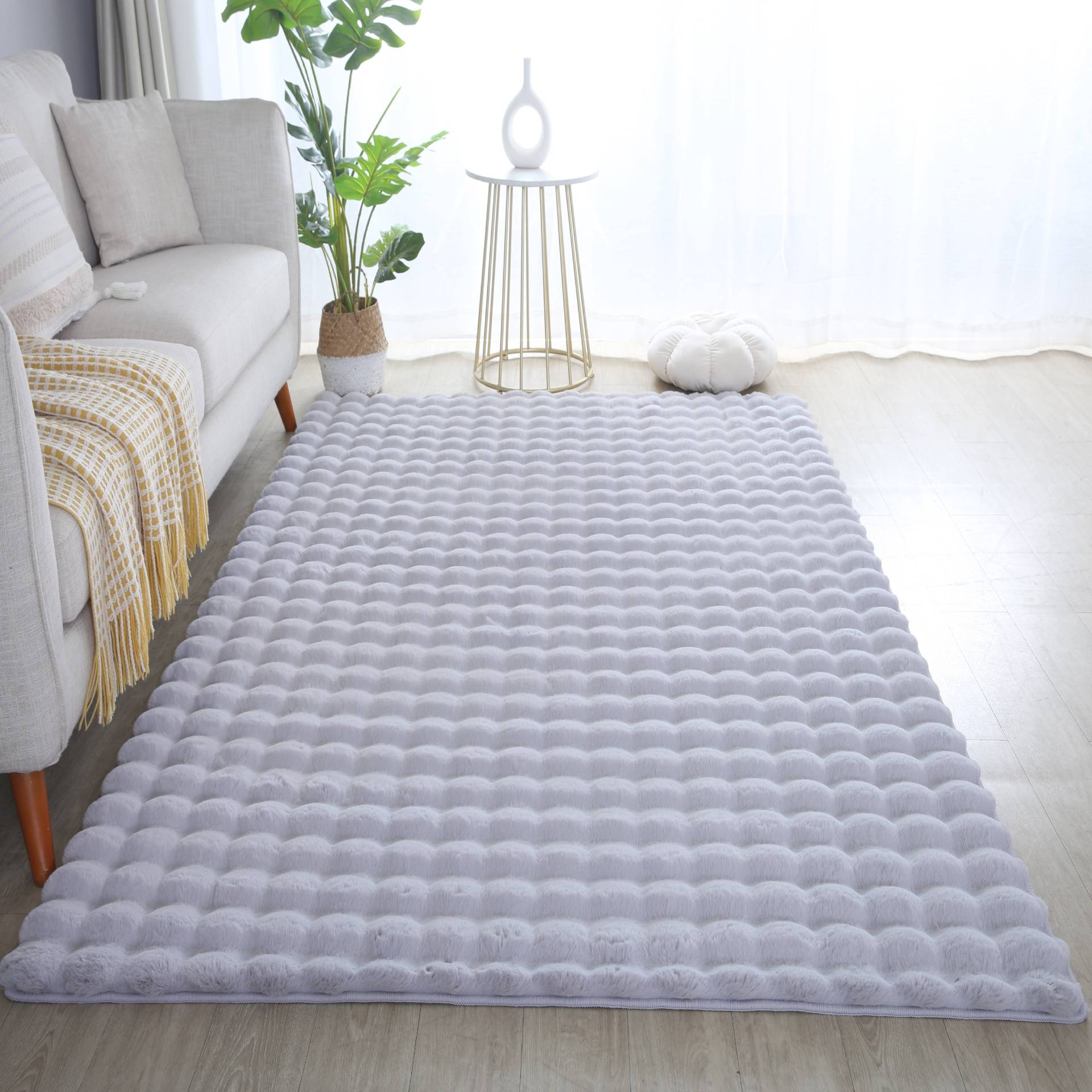 Ayyildiz Teppiche Hochflor-Teppich "AMBIANCE 5110" rechteckig 25 mm Höhe Läufer / Besonders weich / Dicker Flor / Pflegeleicht Ayyildiz Teppiche Hochflor-Teppich "AMBIANCE 5110" rechteckig 25 mm Höhe Läufer / Besonders weich / Dicker Flor / Pflegeleicht von Ayyildiz Teppiche