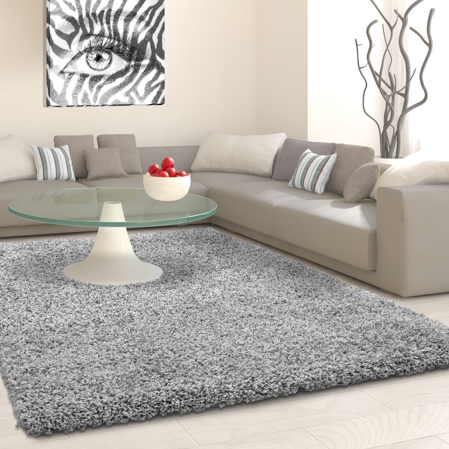 Ayyildiz Teppiche Hochflor-Teppich "Life Shaggy 1500", rechteckig, 30 mm Höhe, Langflor, uni, große Farbauswahl, robust, auch als Läufer und in rund Ayyildiz Teppiche Hochflor-Teppich "Life Shaggy 1500", rechteckig, 30 mm Höhe, Langflor, uni, große Farbauswahl, robust, auch als Läufer und in rund von Ayyildiz Teppiche