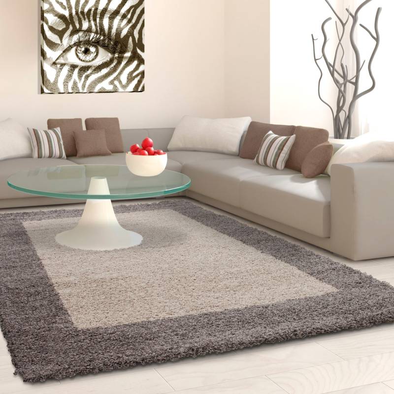 Ayyildiz Teppiche Hochflor-Teppich "Life Shaggy 1503" rechteckig 30 mm Höhe als Läufer und in rund erhältlich, Shaggy, Langflor, Wohnzimmer von Ayyildiz Teppiche