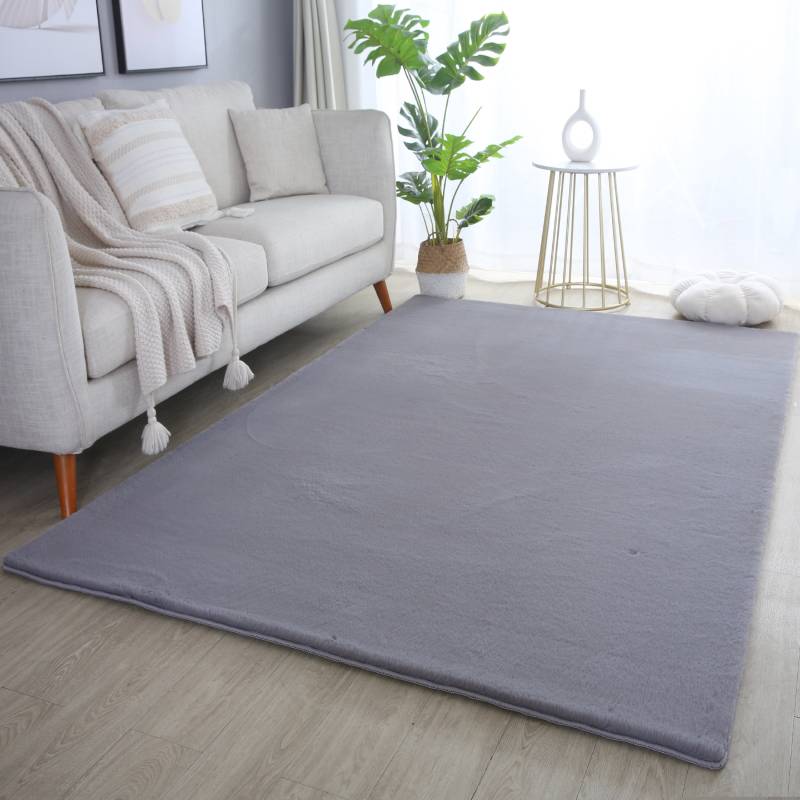 Ayyildiz Teppiche Hochflor-Teppich "POUFFY 5100" rechteckig 20 mm Höhe Läufer, weicher glatter Softflor, Kaninchen Fell Haptik, waschbar Ayyildiz Teppiche Hochflor-Teppich "POUFFY 5100" rechteckig 20 mm Höhe Läufer, weicher glatter Softflor, Kaninchen Fell Haptik, waschbar von Ayyildiz Teppiche
