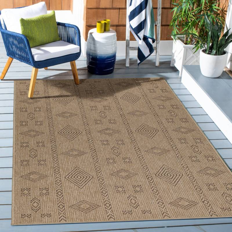 Ayyildiz Teppiche Outdoorteppich "DHAKA 8711" rechteckig 5 mm Höhe Läufer / Pflegeleicht / Strapazierfähig / In- und Outdoor geeignet Ayyildiz Teppiche Outdoorteppich "DHAKA 8711" rechteckig 5 mm Höhe Läufer / Pflegeleicht / Strapazierfähig / In- und Outdoor geeignet von Ayyildiz Teppiche
