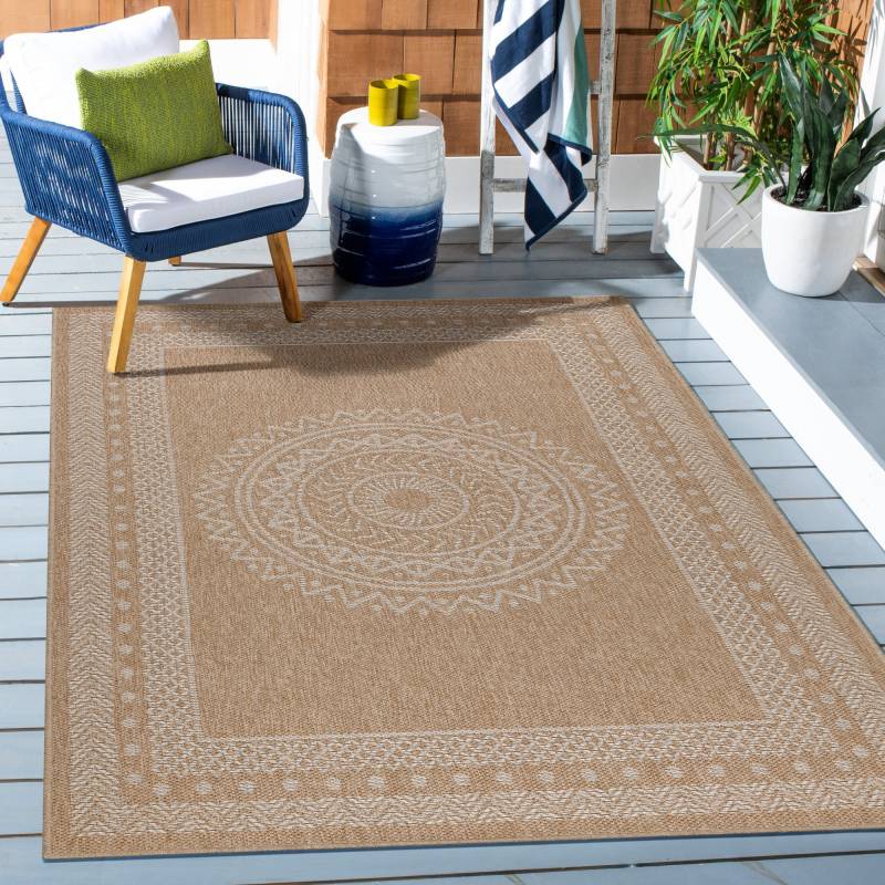Ayyildiz Teppiche Outdoorteppich "DHAKA 8714" rechteckig 5 mm Höhe Läufer / Pflegeleicht / Strapazierfähig / In- und Outdoor geeignet Ayyildiz Teppiche Outdoorteppich "DHAKA 8714" rechteckig 5 mm Höhe Läufer / Pflegeleicht / Strapazierfähig / In- und Outdoor geeignet von Ayyildiz Teppiche