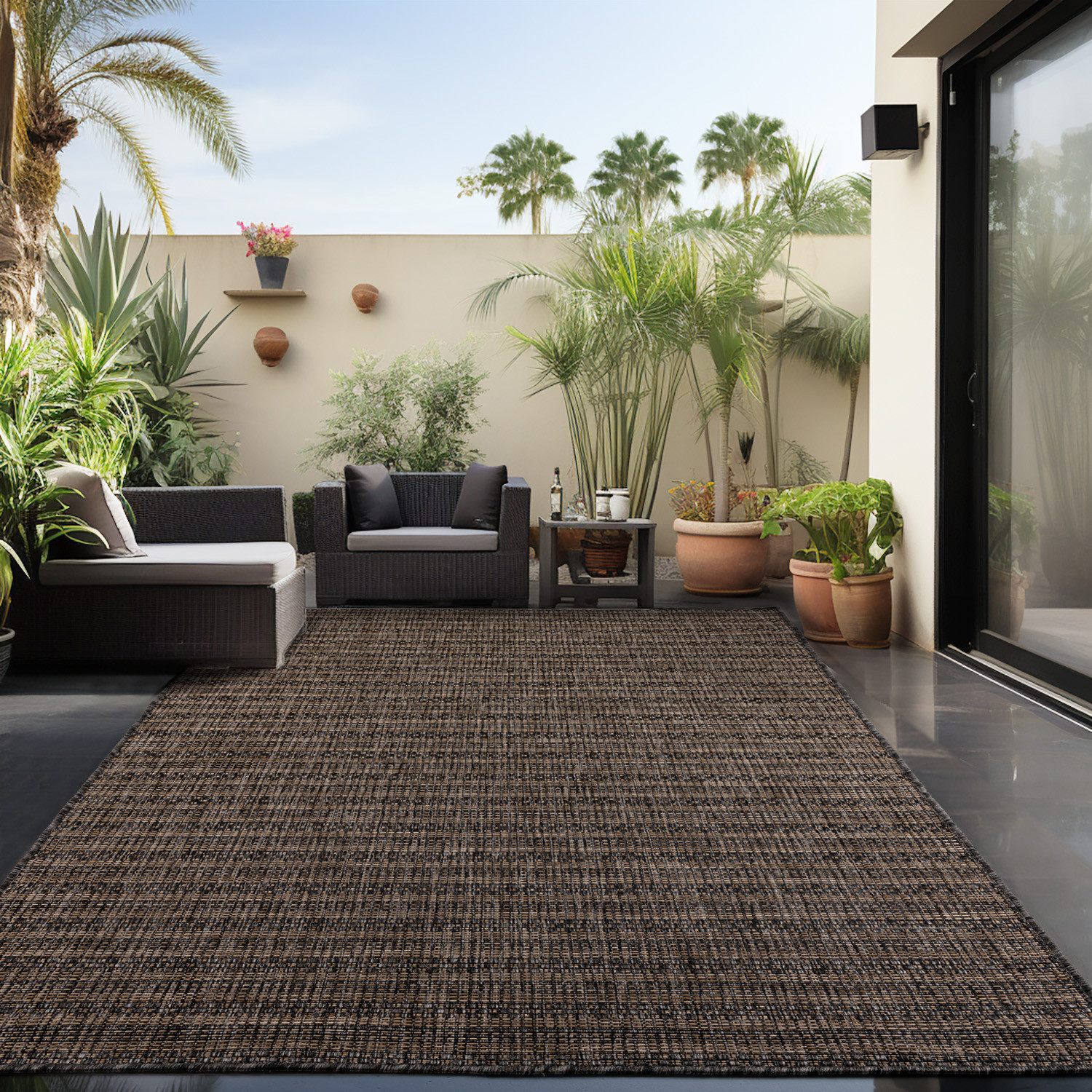 Ayyildiz Teppiche Outdoorteppich "ZAGORA 4513" rechteckig 5 mm Höhe Läufer, Pflegeleicht, Strapazierfähig, In- und Outdoor geeignet von Ayyildiz Teppiche