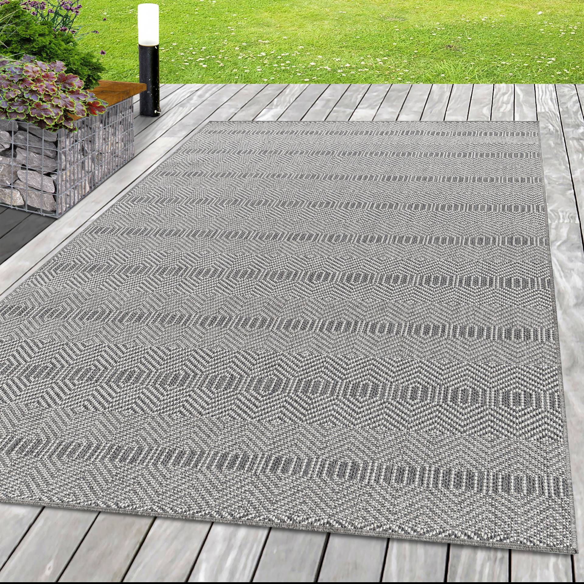Ayyildiz Teppiche Teppich "ARUBA" rechteckig 6 mm Höhe Läufer, Pflegeleicht, Modern, In- und Outdoor geeignet von Ayyildiz Teppiche