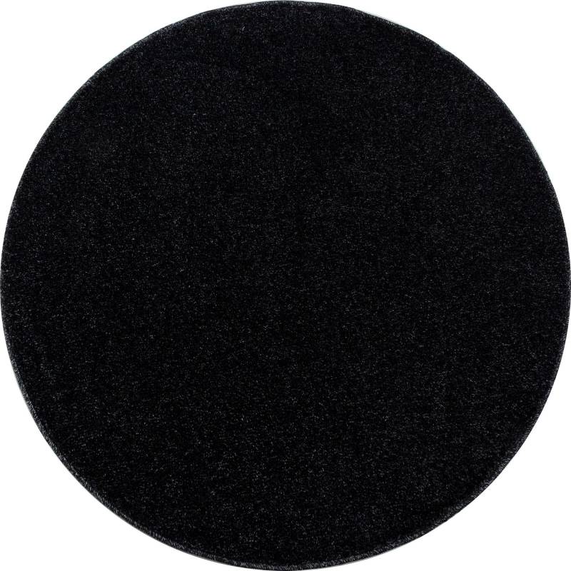 Ayyildiz Teppiche Teppich "ATA" rund 10 mm Höhe Kurzflor, uni, große Farbauswahl, robust, auch in rechteckig, Läufer von Ayyildiz Teppiche