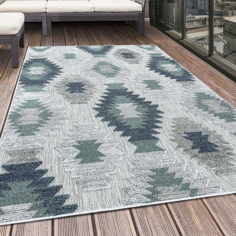 Ayyildiz Teppiche Teppich "BAHAMA 5153" rechteckig 8 mm Höhe Läufer, Flachflor mit Hoch-Tief-Struktur, In-und Outdoor geeignet Ayyildiz Teppiche Teppich "BAHAMA 5153" rechteckig 8 mm Höhe Läufer, Flachflor mit Hoch-Tief-Struktur, In-und Outdoor geeignet von Ayyildiz Teppiche