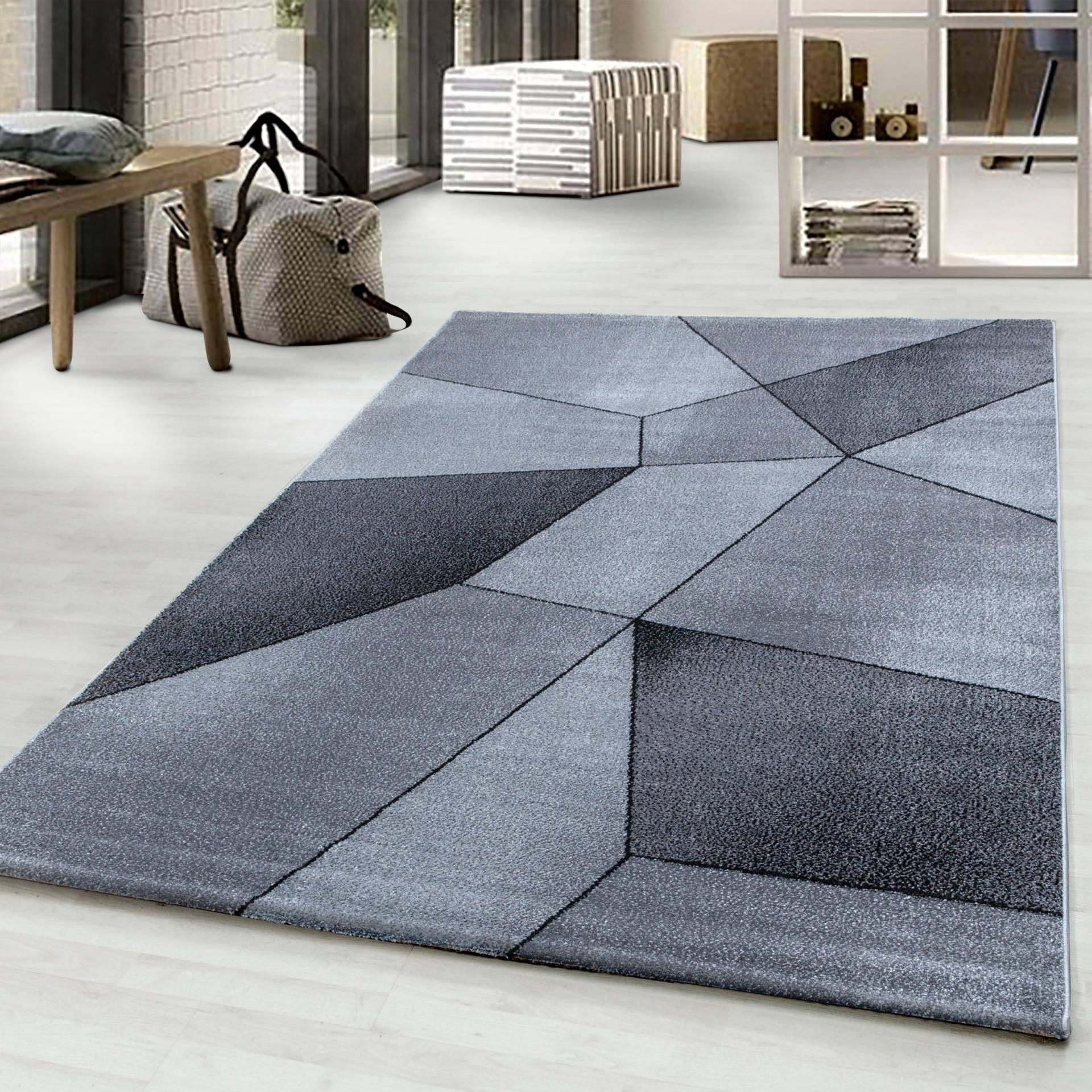 Ayyildiz Teppiche Teppich "Beta 1120" rechteckig 11 mm Höhe auch als Läufer, Kurzflor, Wohnzimmer von Ayyildiz Teppiche