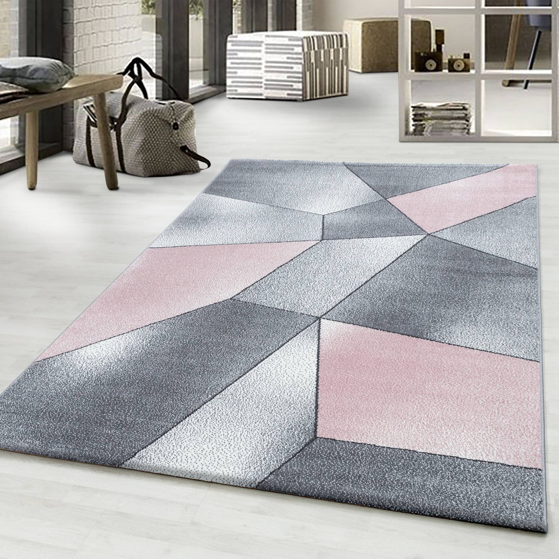 Ayyildiz Teppiche Teppich "Beta 1120" rechteckig 11 mm Höhe auch als Läufer, Kurzflor, Wohnzimmer von Ayyildiz Teppiche