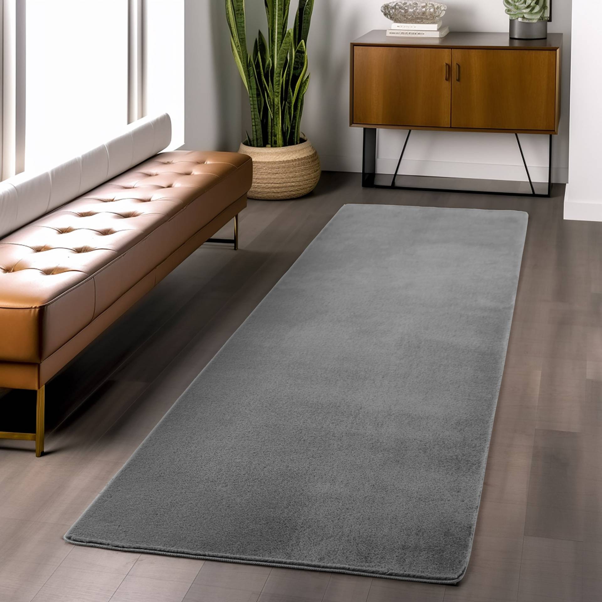 Ayyildiz Teppiche Teppich "JOY 1400" rechteckig 11 mm Höhe auch Läufer, uni Kurzflor, Wohnzimmer, Kinderzimmer von Ayyildiz Teppiche