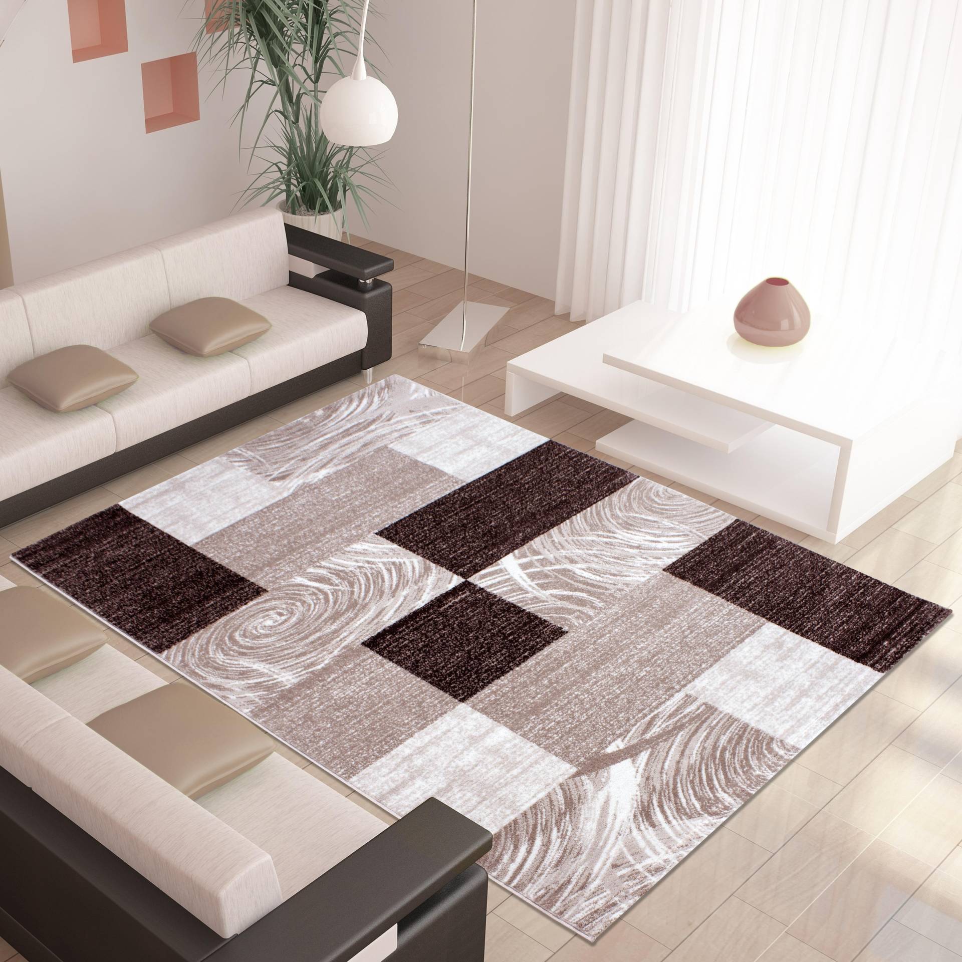 Ayyildiz Teppiche Teppich "Parma 9220" rechteckig 9 mm Höhe Läufer, Kurzflor, Wohnzimmer von Ayyildiz Teppiche
