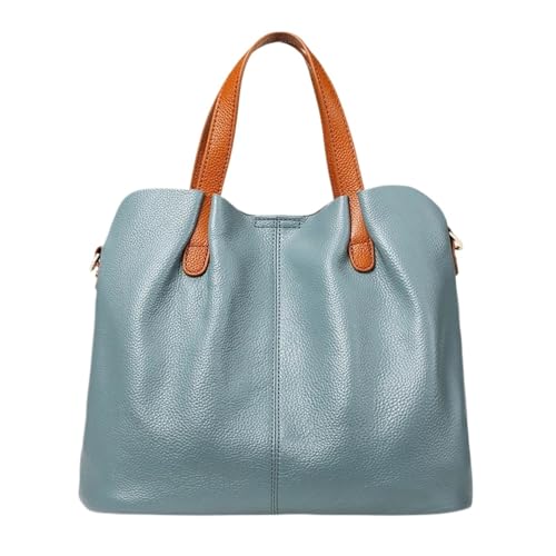 Ayztantine Cossbody Tasche Weibliche Leder frauen Taschen Mode Pendeln Handtaschen Einfarbig Tote Messenger Schulter Damen Umhängetasche(Blue) von Ayztantine
