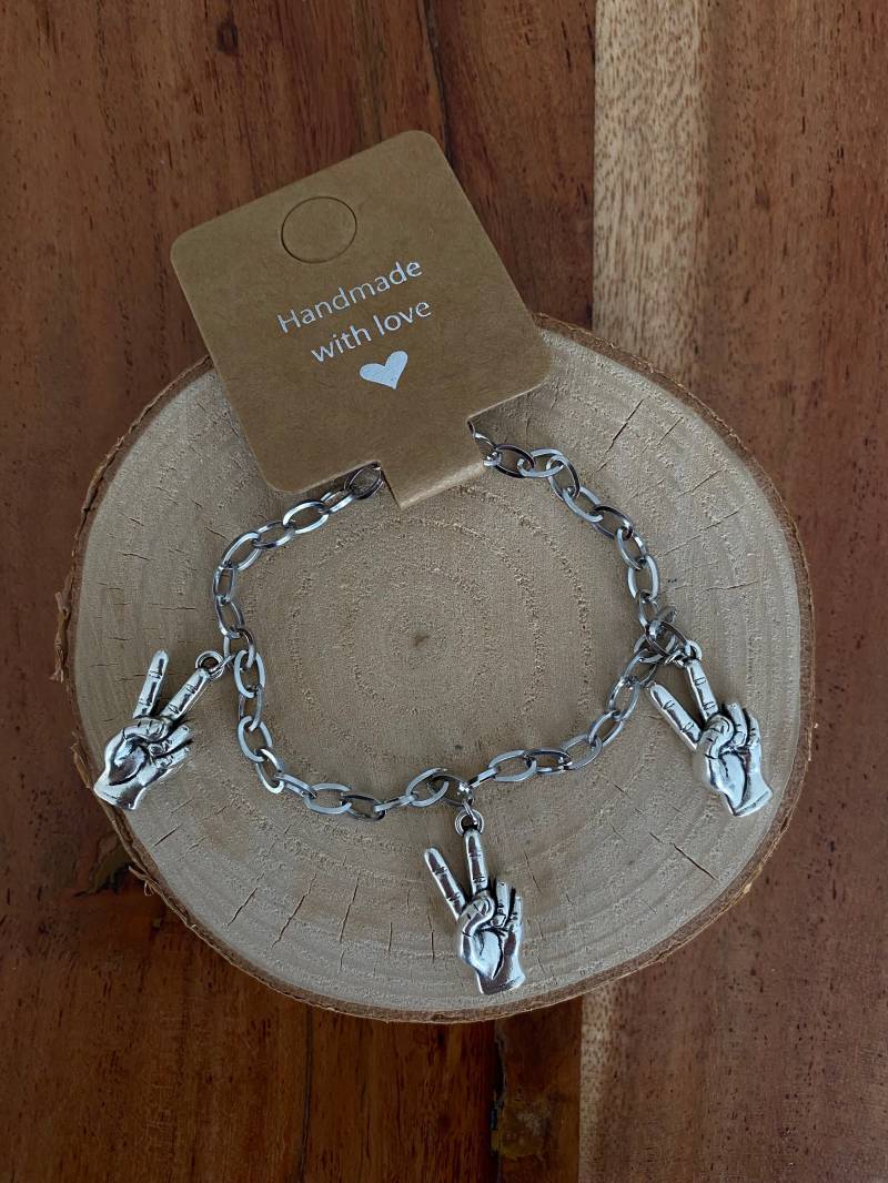 Bracelet „V-Sign" Bracelet „V-Sign" von AzadiShopDE