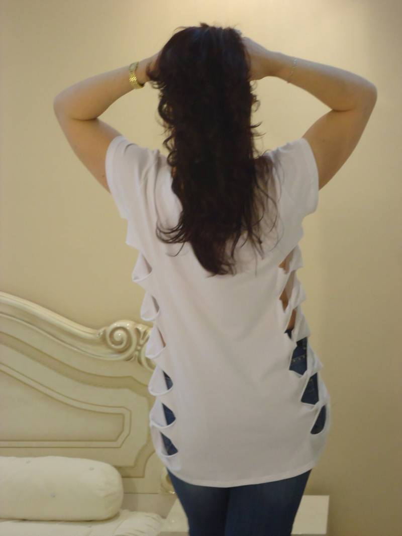 Einzigartige Hand Offener Rücken Tunika Top/Frauen Baumwolle Bluse T-Shirt Top/Weißes Sommer Onesize Top/Modernes Top/Alle Größen-Us Uk Eu von AzaliaCult