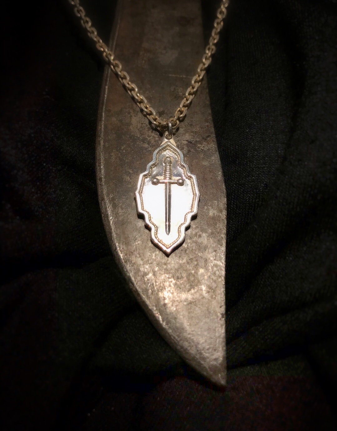 Schwert Anhänger | Sterling Silber Schwert Anhänger | Sterling Silber von Azamel