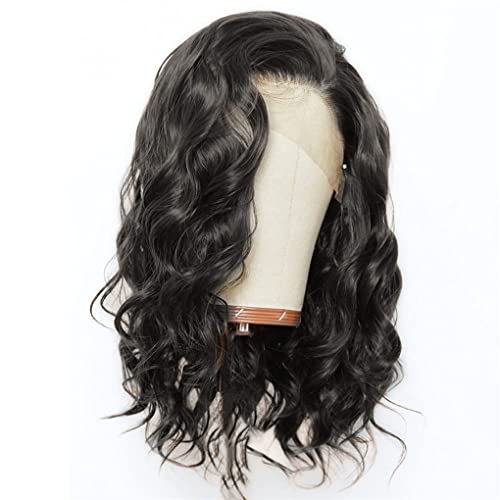 13X4 Körperwelle Lace Front Echthaar Perücken Damen Pre Zupfte Brasilianische Remy Natürliche Lange Spitze Frontal Perücke 13x4 Wig 18 Inch 150Density von Azedssw