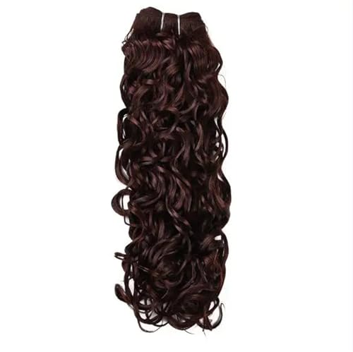 1PCS Synthetische Wasser Wellige Haar Extensions 18" 24" Weben Bundles Mit Doppel Schuss Haar Weben Für Damen #33 24Inch von Azedssw